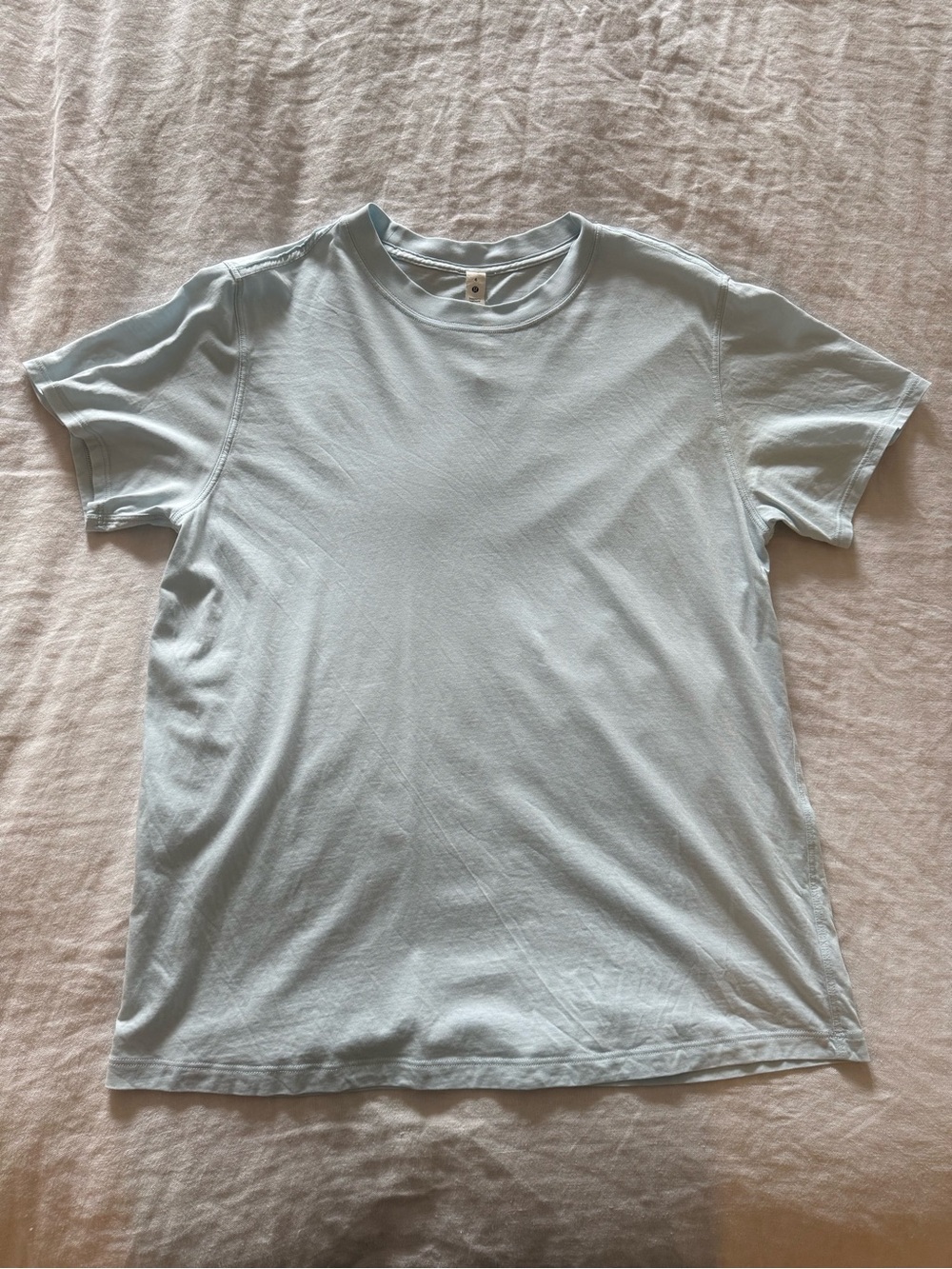 Lululemon oversized Light Blue Women's T shirt (Cotton)